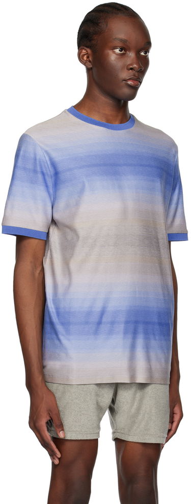 Тениска Paul Smith Paul Smith Untitled Stripe T-Shirt Синьо | M1R-919T-K02020-41, 1