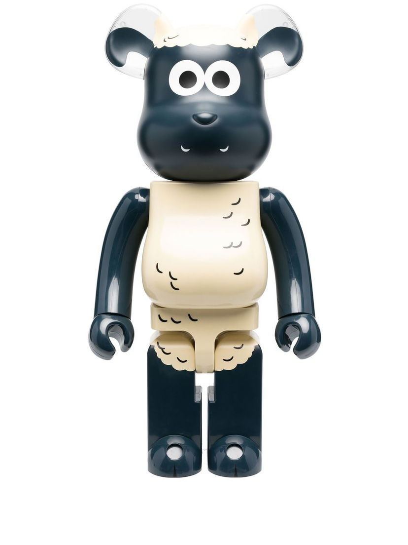 Колекционерско Medicom Toy Be@rbrick Shaun the Sheep 400% figure - Blue Черно | 1000SHAUN18886696