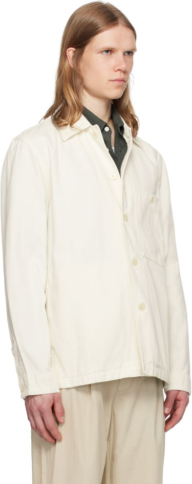 Риза NORSE PROJECTS Norse Standard Twill Overshirt Бяло | N50-0260, 1
