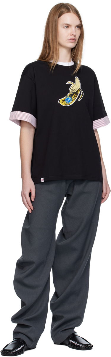 Панталони Charles Jeffrey Loverboy Charles Jeffrey LOVERBOY Topsy Turvy Wide-Leg Trousers Сиво | 52030406, 3