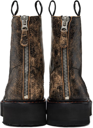Облекло R13 R13 Single Stack Boots Черно | R13MS025-S148C, 1