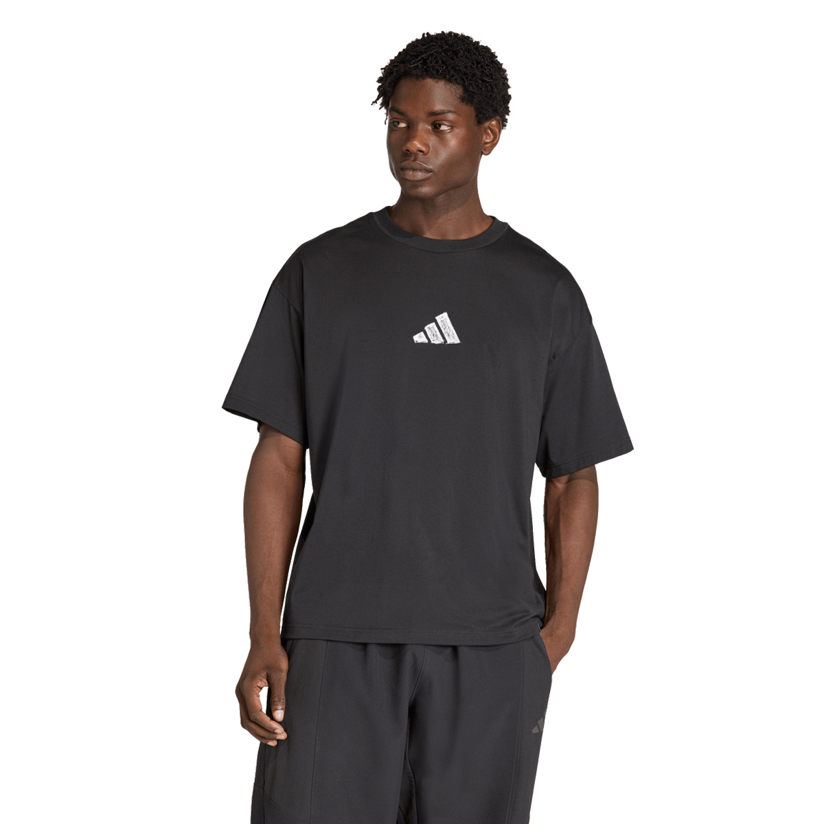 Тениска adidas Originals PWR G T Short Sleeve T-Shirt Черно | KB9395, 0