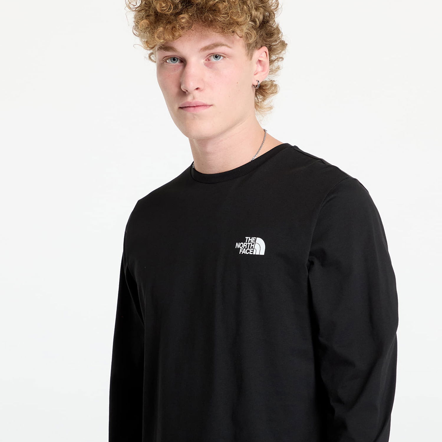 Тениска The North Face Long Sleeve Box Tee Tnf Black Черно | NF0A87NNJK31, 1