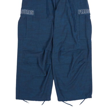 Карго панталони Pleasures Visitors Wide Fit Cargo Pants Тъмно синьо | P23F012-NAVY, 7