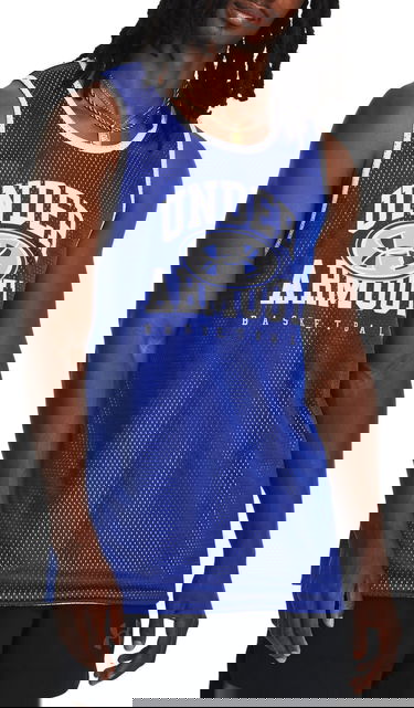 Фланелка Under Armour Baseline Reversible Mesh Tank Top Синьо | 1377310-400, 0