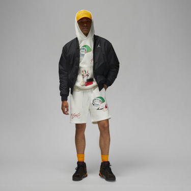 Къси панталони Jordan Artist Series by Jacob Rochester Fleece Shorts Бяло | DQ7542-133, 2