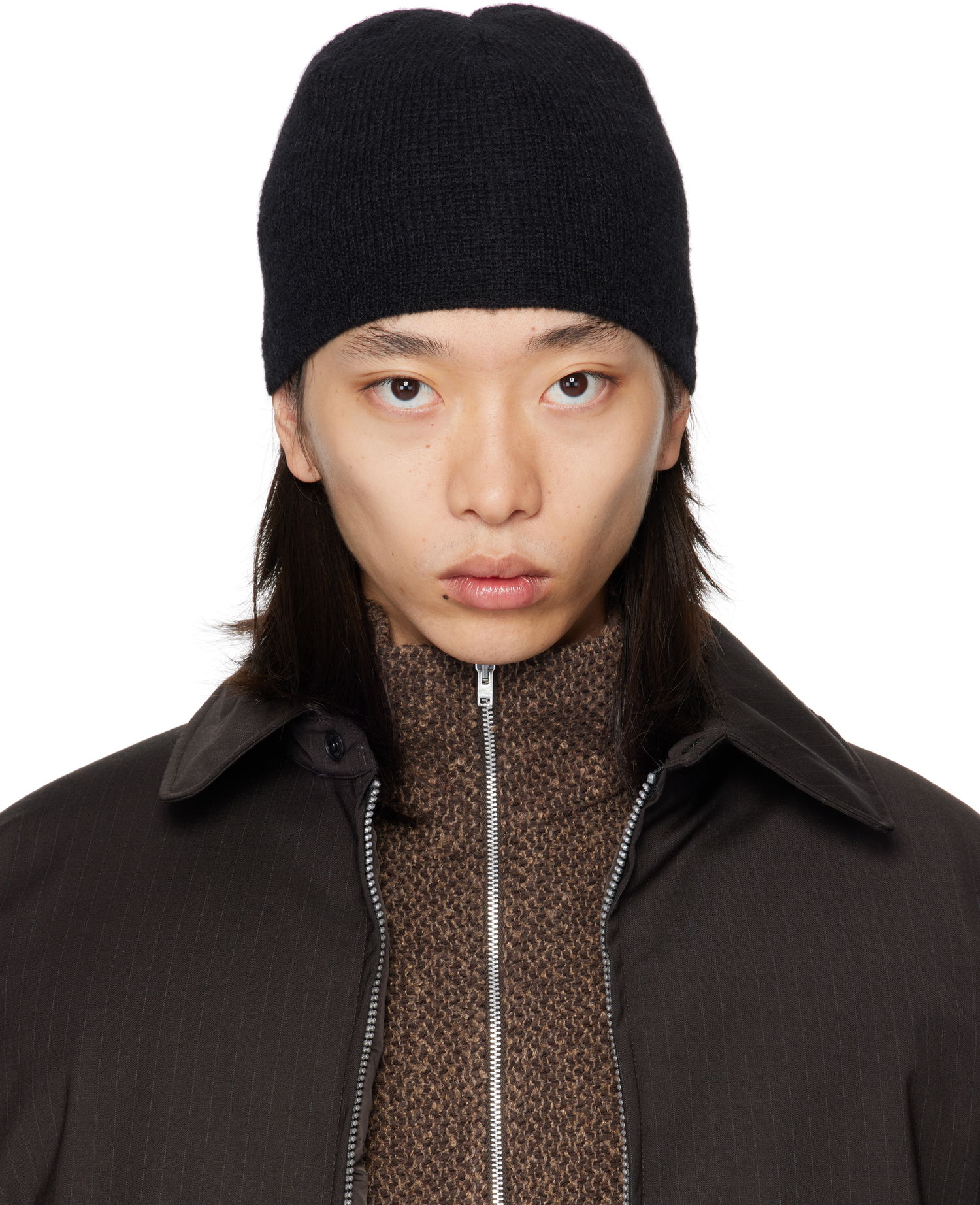 Шапка OUR LEGACY OUR LEGACY Alpaca Beanie Черно | A4258BBF, 0