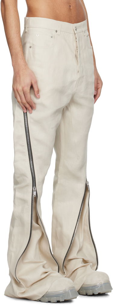 Дънки Rick Owens Rick Owens Hollywood Bolan Banana Jeans Бяло | RU01E5343 TWL, 1