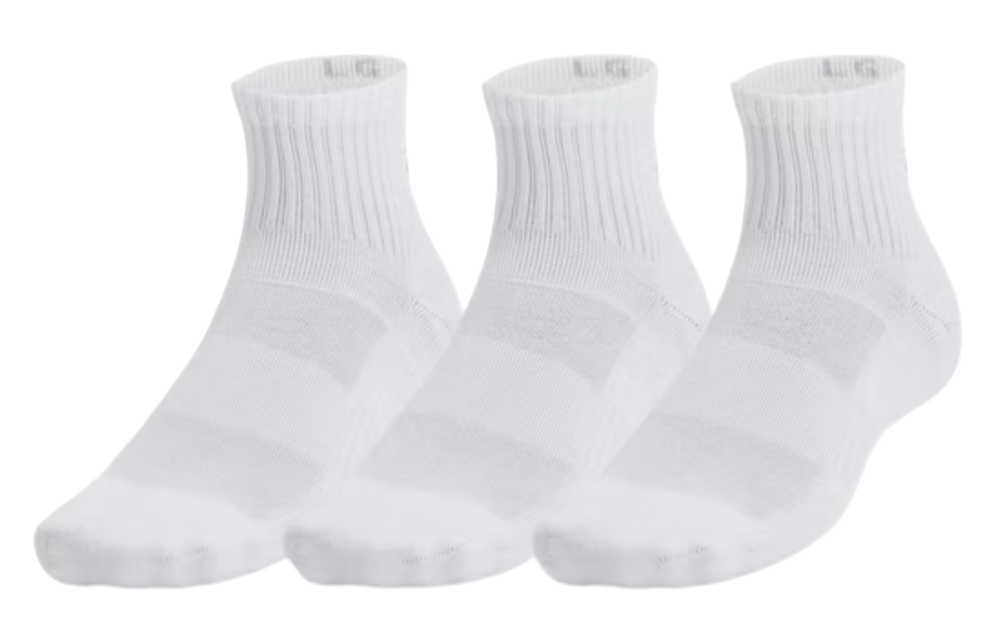 Чорапи Under Armour Under Armour UA TC Quarter Socks - 3 Pack Бяло | 1386372-100, 0