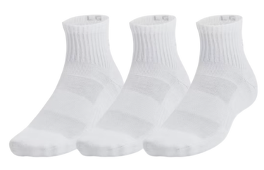 Чорапи Under Armour Under Armour UA TC Quarter Socks - 3 Pack Бяло | 1386372-100, 0