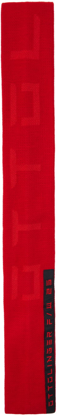 Шал Ottolinger Ottolinger Jacquard Scarf Червено | 2700304, 0