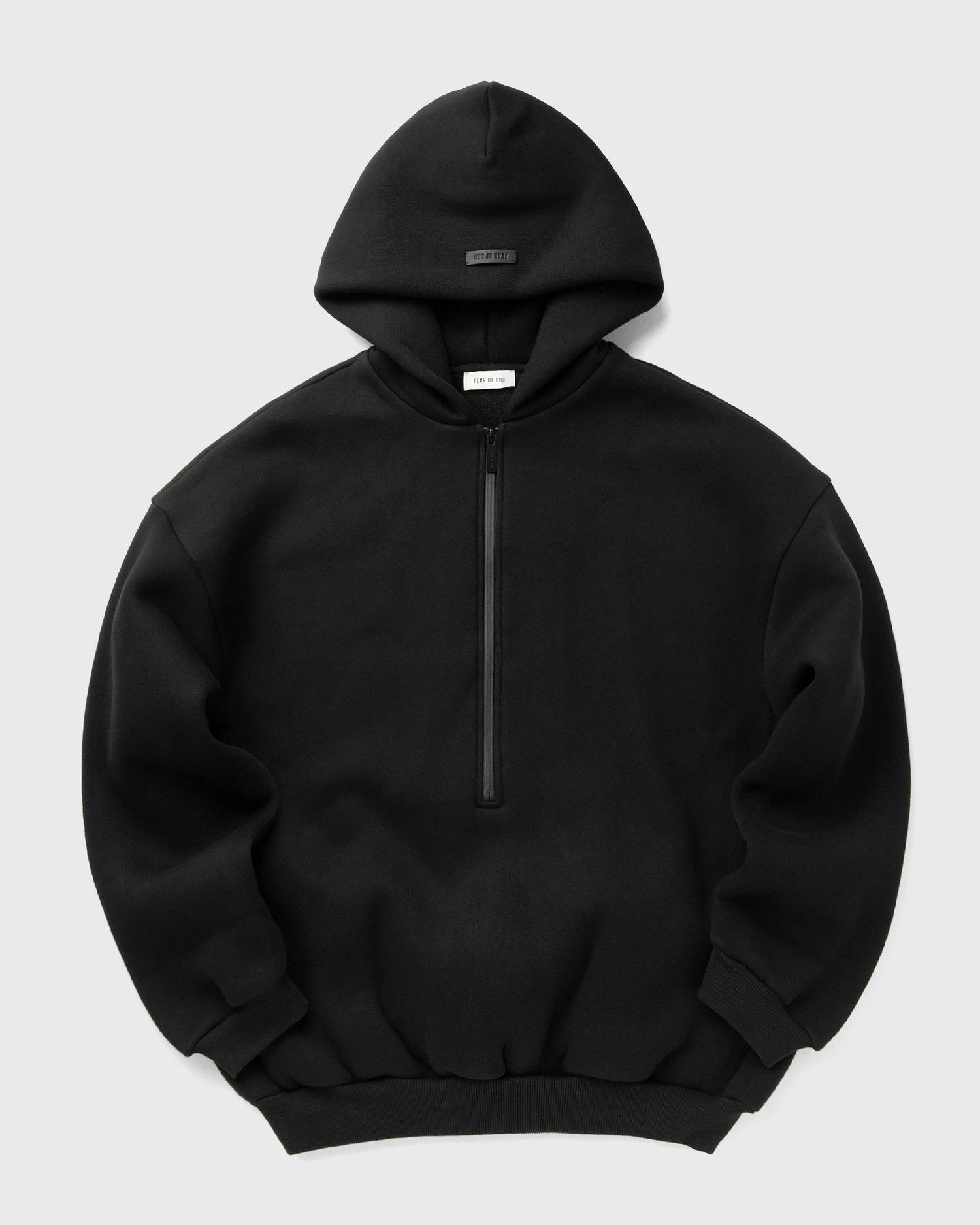 Суитчър Fear of God Athletic Half-Zip Hoodie Черно | FG25FW12-123FLC-001, 0