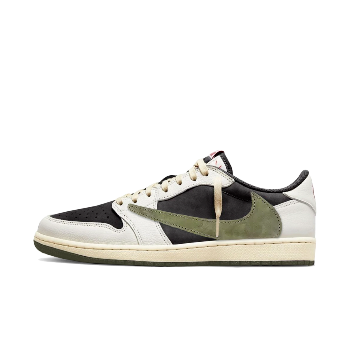 Кецове и обувки Jordan Travis Scott x Air Jordan 1 Low OG “Olive” W Бежово | DZ4137-106, 0