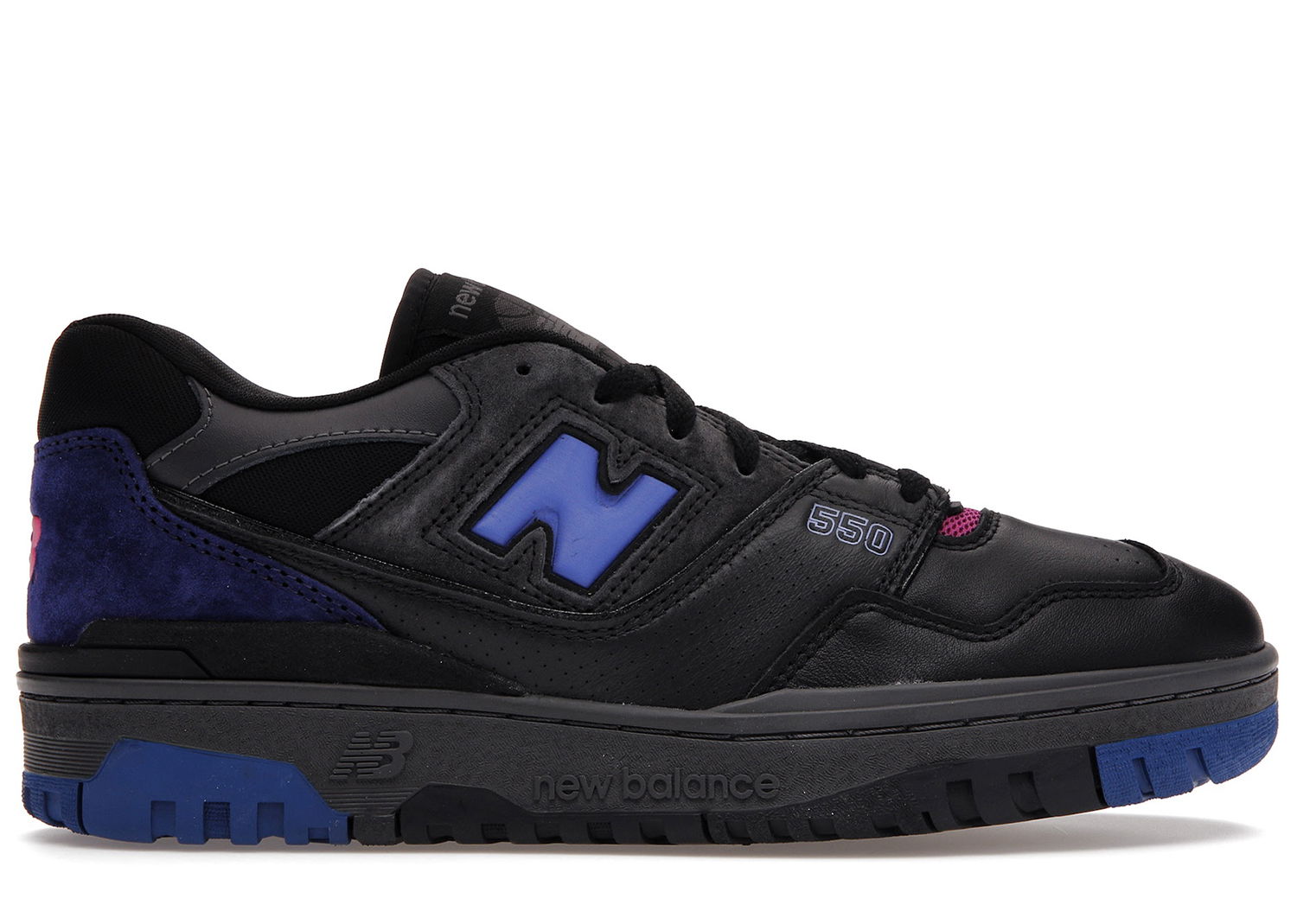Кецове и обувки New Balance 550 'Black Pink Purple' Черно | BB550SSB, 0
