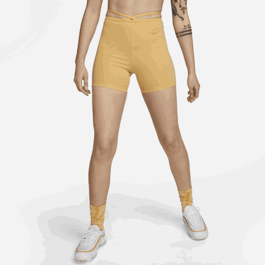 Къси панталони Nike Sportswear Everyday Modern Cycling Shorts Жълто | DV7928-795, 0