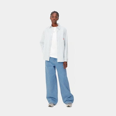 Дънки Carhartt WIP Jens Pant "Blue Heavy Stone Wash" Синьо | I032709_01_60, 2