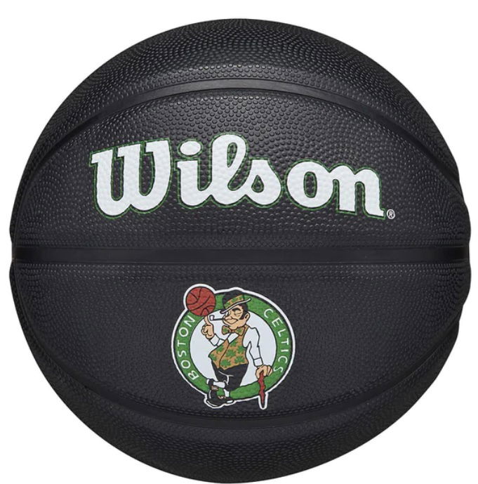 Спортна екипировка Wilson Tennis NBA Team Tribute Mini Basketball Boston Celtics Черно | wz4017605xb