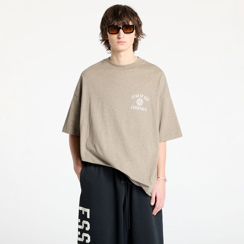 Тениска Fear of God Jersey Crewneck Tee Heather Бежово | 125HO244191F-367