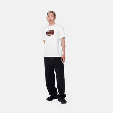 Тениска Carhartt WIP Short Sleeve Graphic Logo T-Shirt Бяло | I033637_9, 1