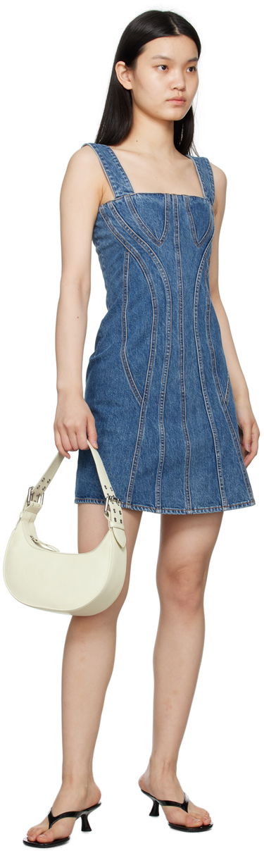 Чанта през рамо BY FAR BY FAR Soho Shoulder Bag Бяло | 23CASOHSEGNAPMED, 3