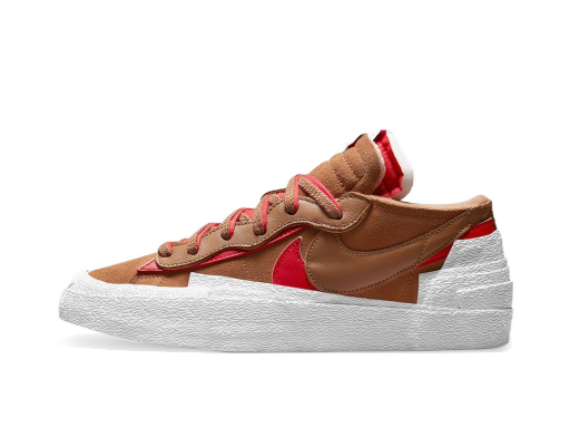 Кецове и обувки Nike Sacai x Blazer Low "British Tan" Кафяво | DD1877-200