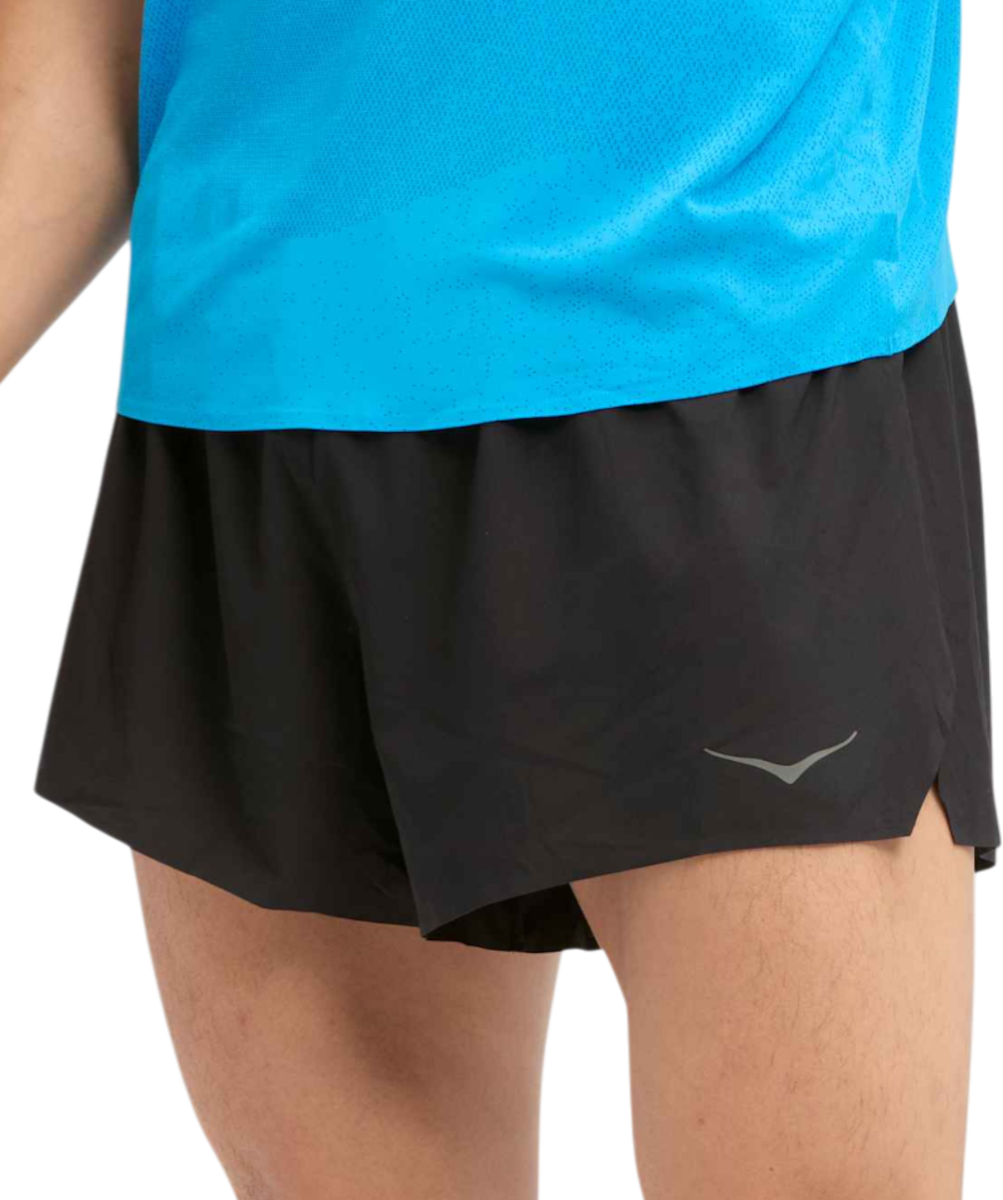 Къси панталони Hoka One One Hoka Race Day Split Shorts Черно | 1176990-blk, 0