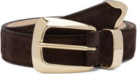 KHAITE Benny Suede Belt