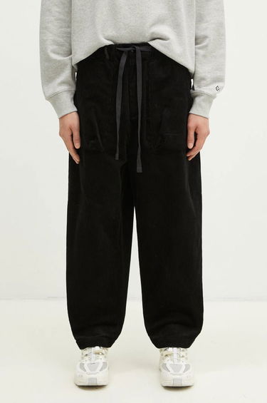Карго панталони Manastash Manastash 8W Cocoon Corduroy Pants Черно | 7924210013, 0