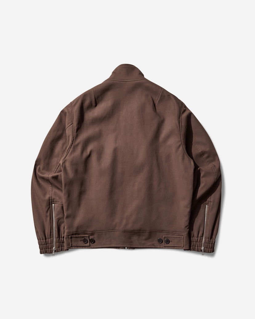 Яке Dries Van Noten Overdyed Shell Jacket Кафяво | 252-020565-2106 705