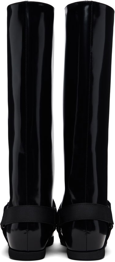 Кецове и обувки sacai sacai Belted Tall Boots Черно | 25-08249, 1