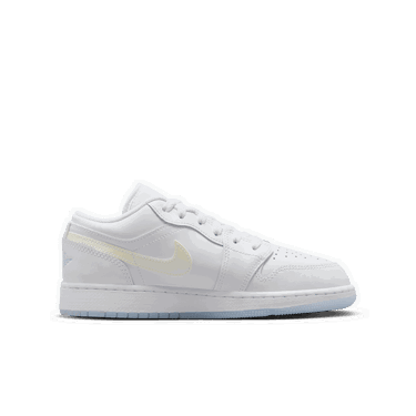 Кецове и обувки Jordan Air Jordan 1 Low SE "'Glitter Swoosh" GS Бяло | FQ9112-100, 2