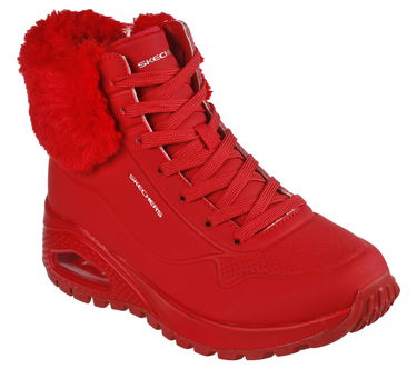 Кецове и обувки Skechers Uno Червено | 167274-RED, 4