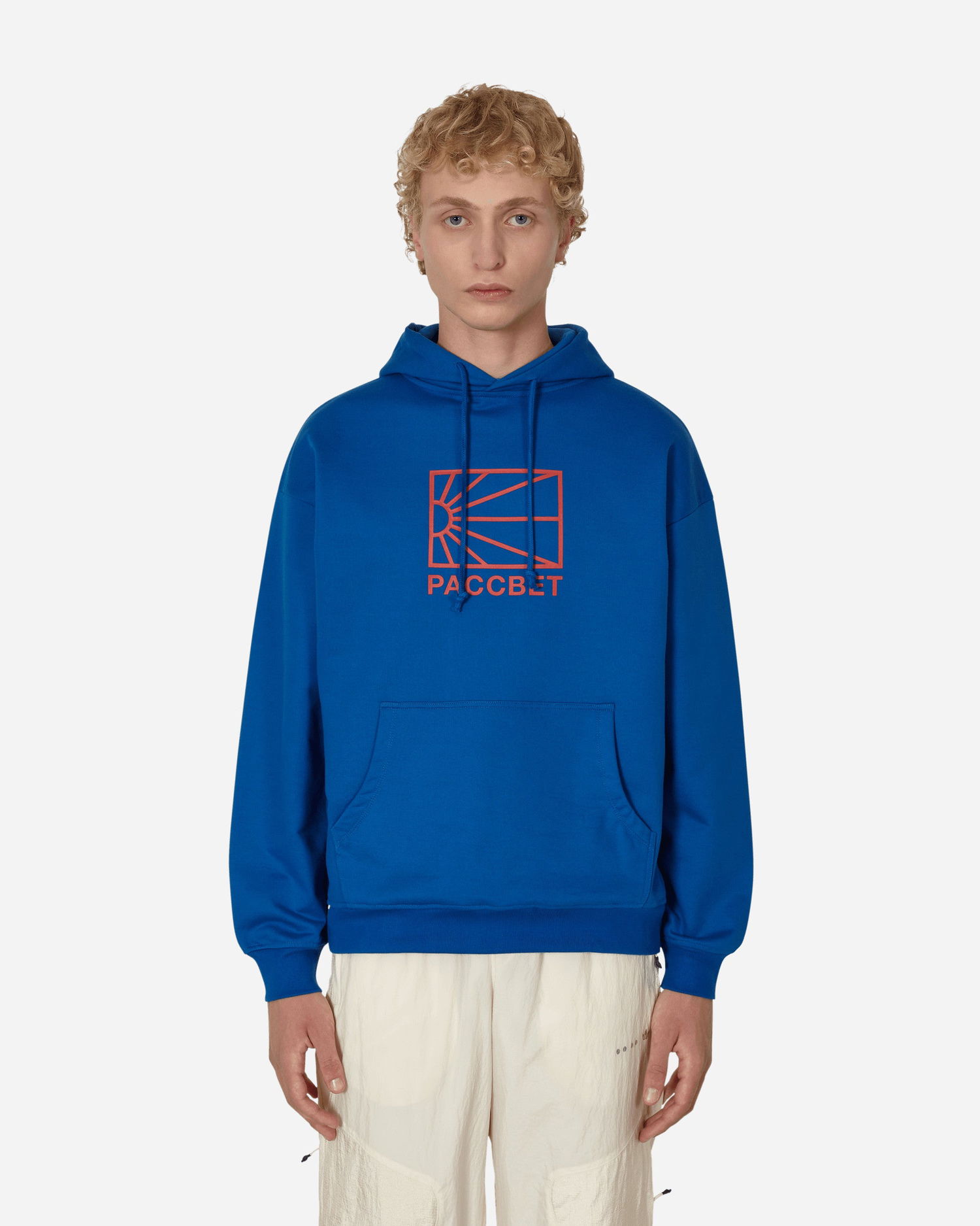 Суитчър PACCBET Big Logo Hooded Sweatshirt Синьо | PACC11T026 3, 0