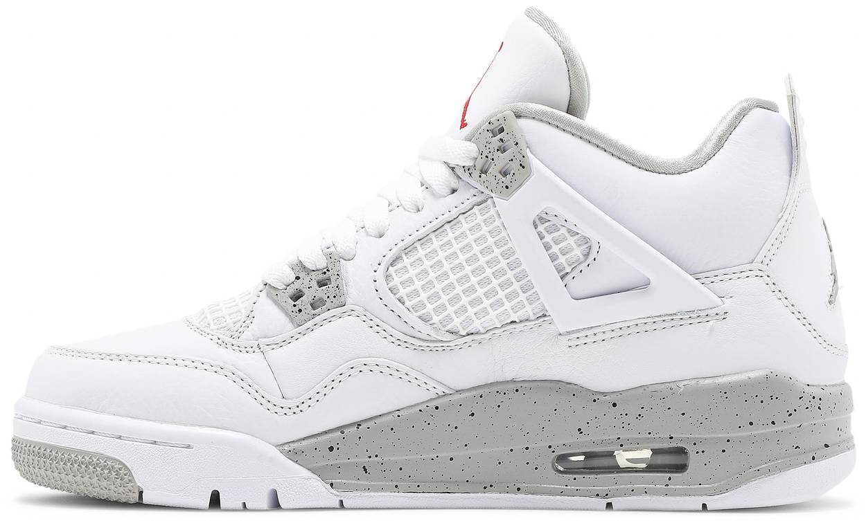 Кецове и обувки Jordan Air Jordan 4 Retro "White Oreo" 2021 GS Бяло | DJ4699-100, 0