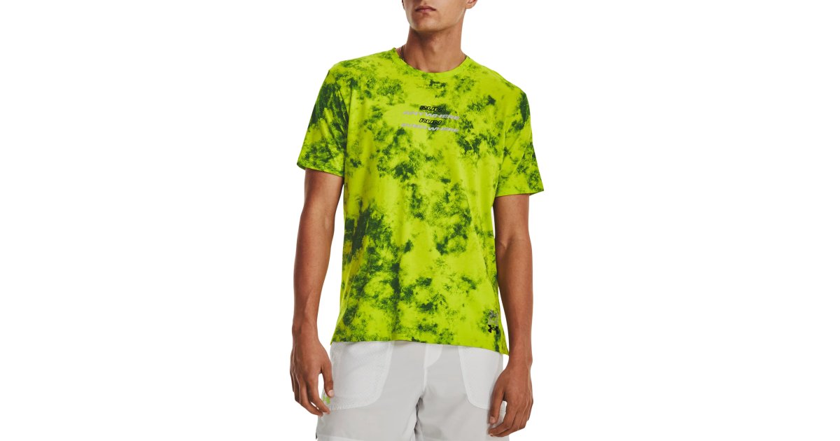 Тениска Under Armour Run Anywhere Tee Зелено | 1376500-324, 1
