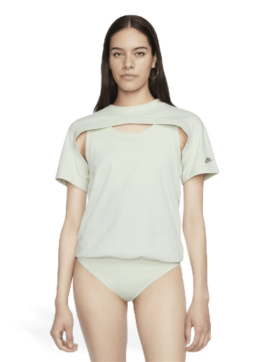 Тениска Nike Sportswear Tech Бежово | FB8360-020