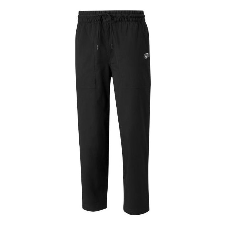 Панталони Puma Downtown Twill Tapered Pants Черно | 535396-01, 0