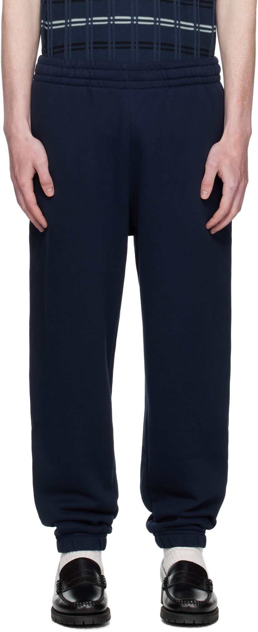 Спортни панталони Lacoste Lacoste Fleece Sweatpants Тъмно синьо | XH7760_166
