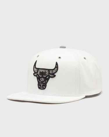 Шапка с козирка Mitchell & Ness Chicago Bulls Snapback Hat Бяло | HHSS5822-CBUYYPPPWHIT, 3
