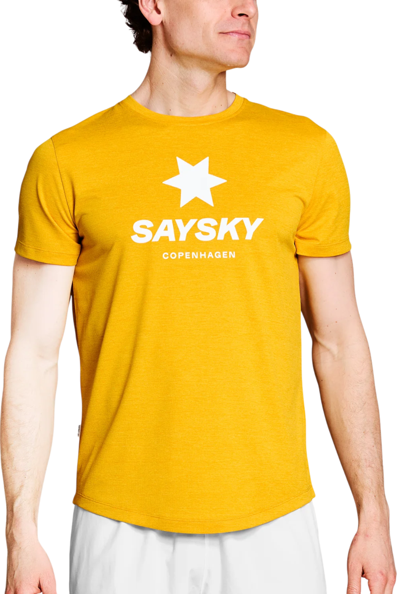 Тениска Saysky Saysky Logo Combat Pro T-Shirt Жълто | nmrss30c4007, 0