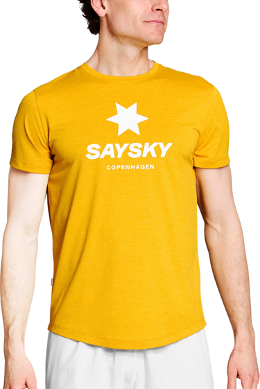 Тениска Saysky Saysky Logo Combat Pro T-Shirt Жълто | nmrss30c4007, 0