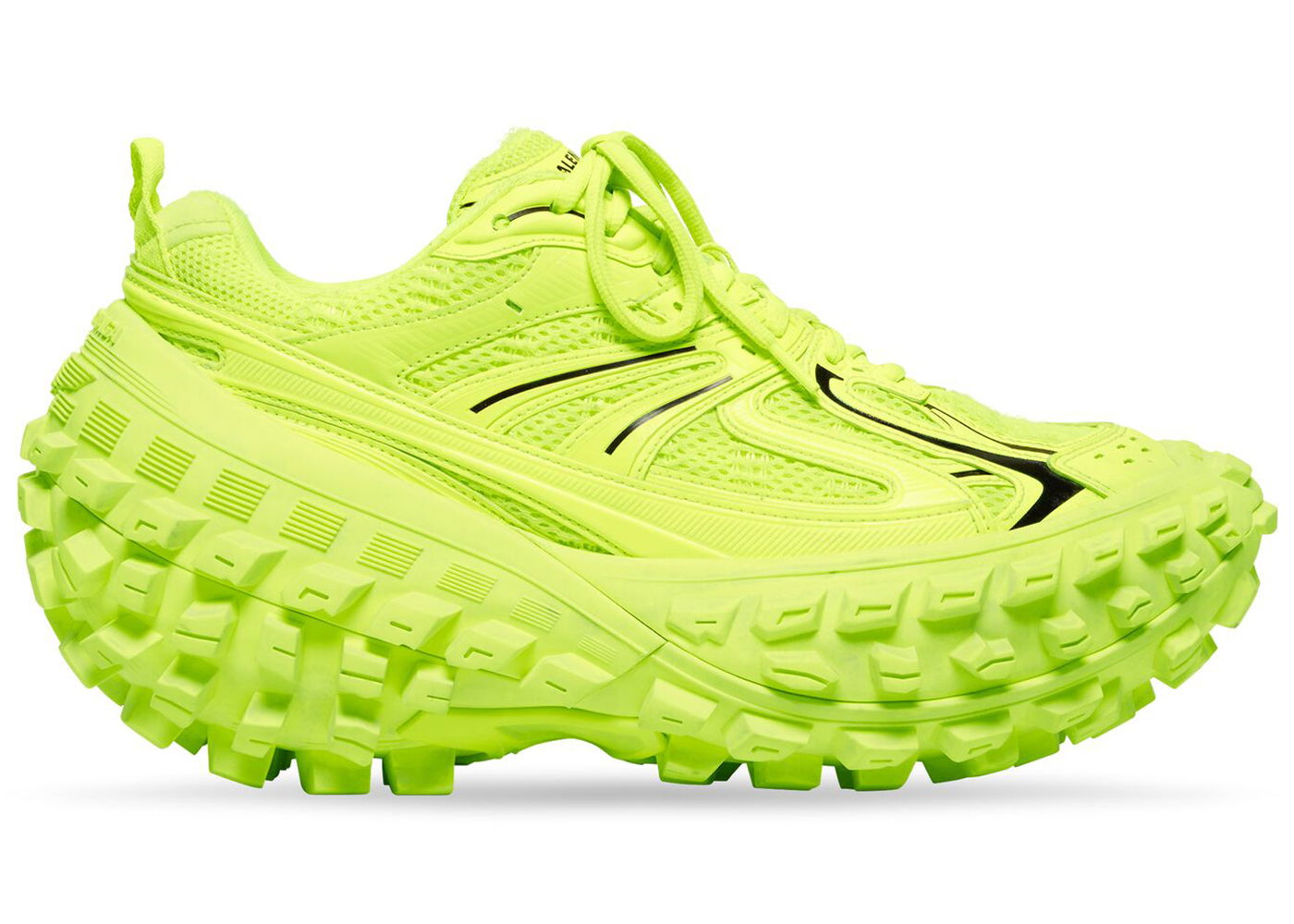 Кецове и обувки Balenciaga Defender "Fluo Yellow" Жълто | 685613W2RAB7510, 0