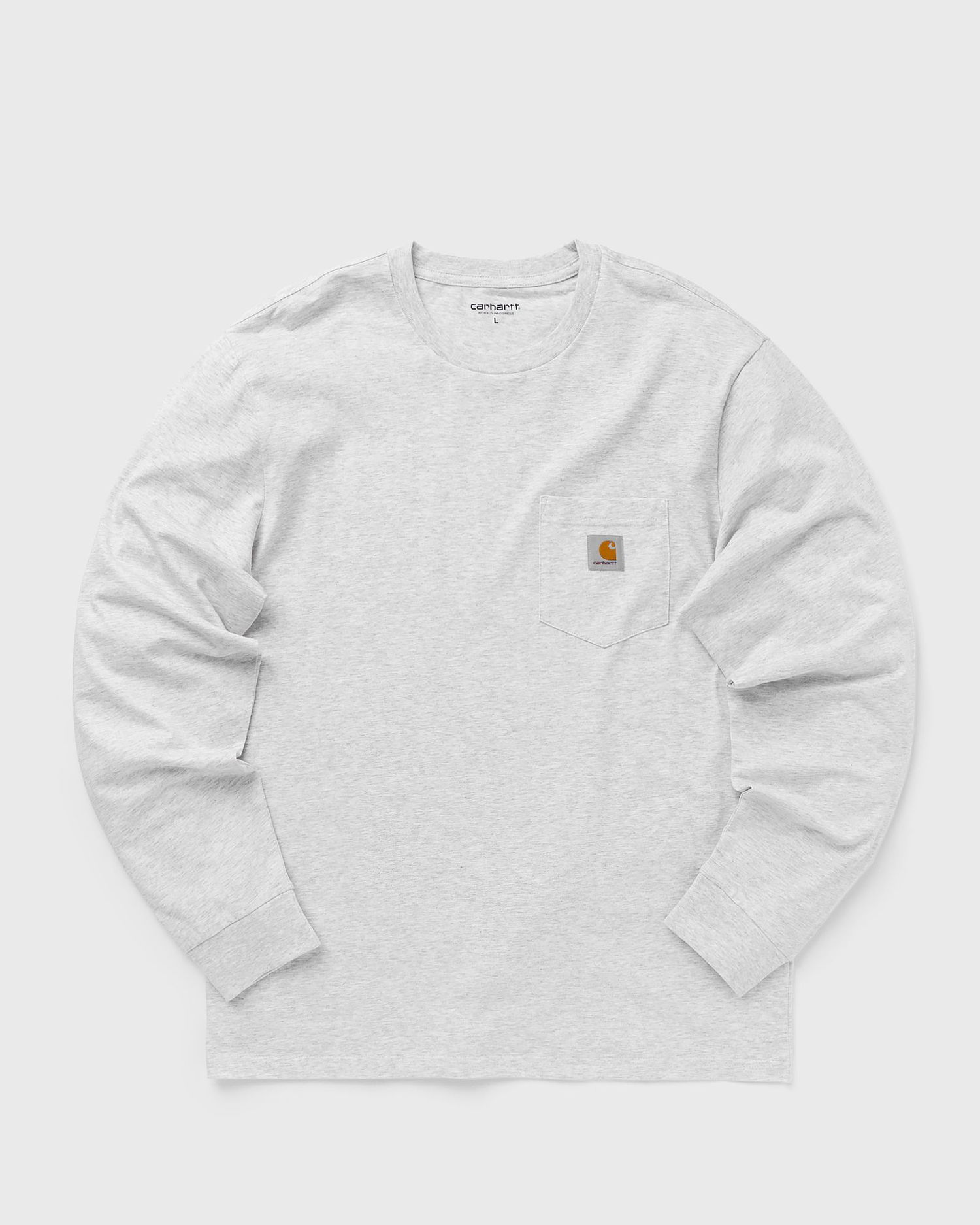 Тениска Carhartt WIP L/S Pocket T-Shirt Сиво | I030437-482.XX, 0