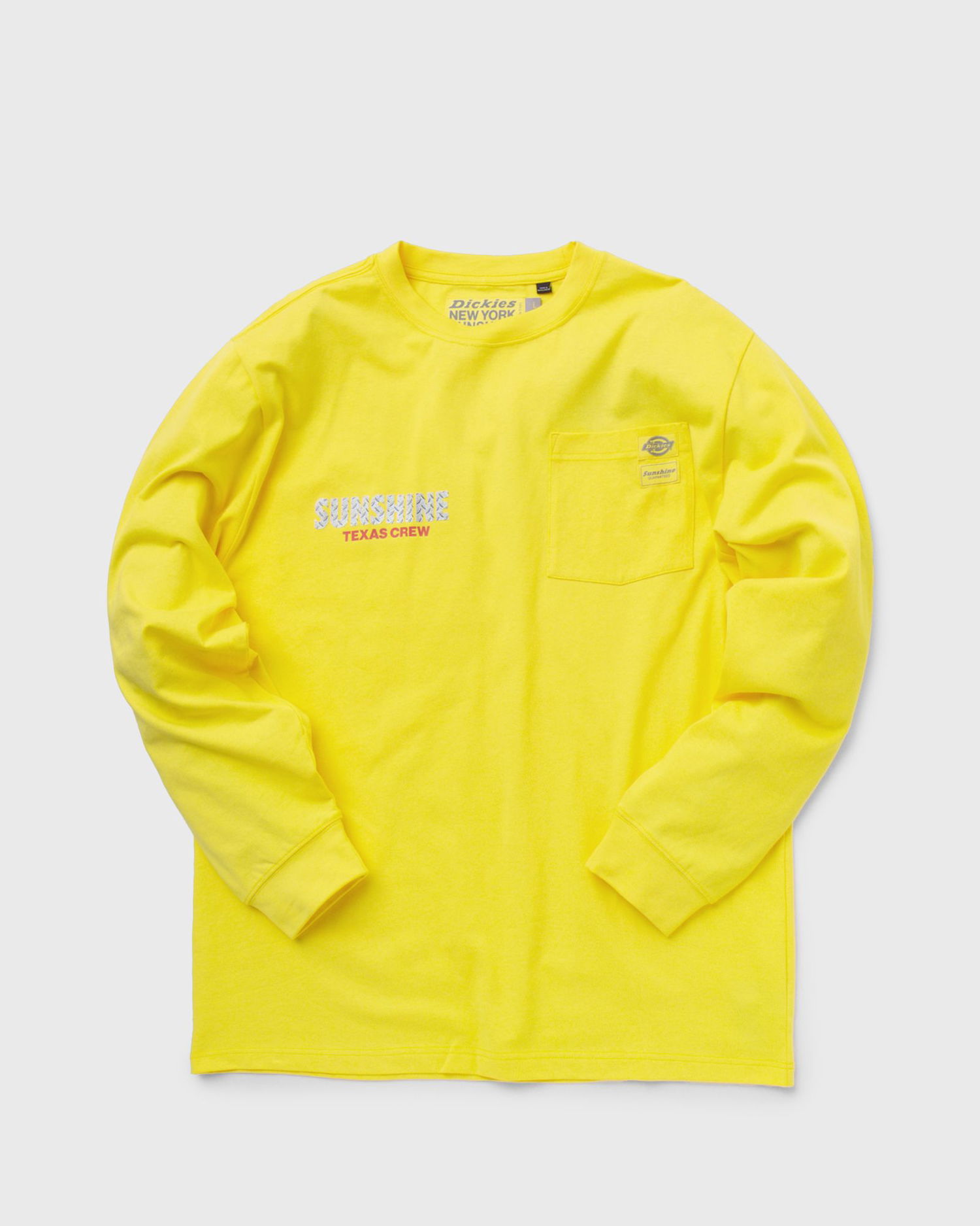 Тениска Dickies NYS TEXAS CREW Жълто | 196247049305, 0