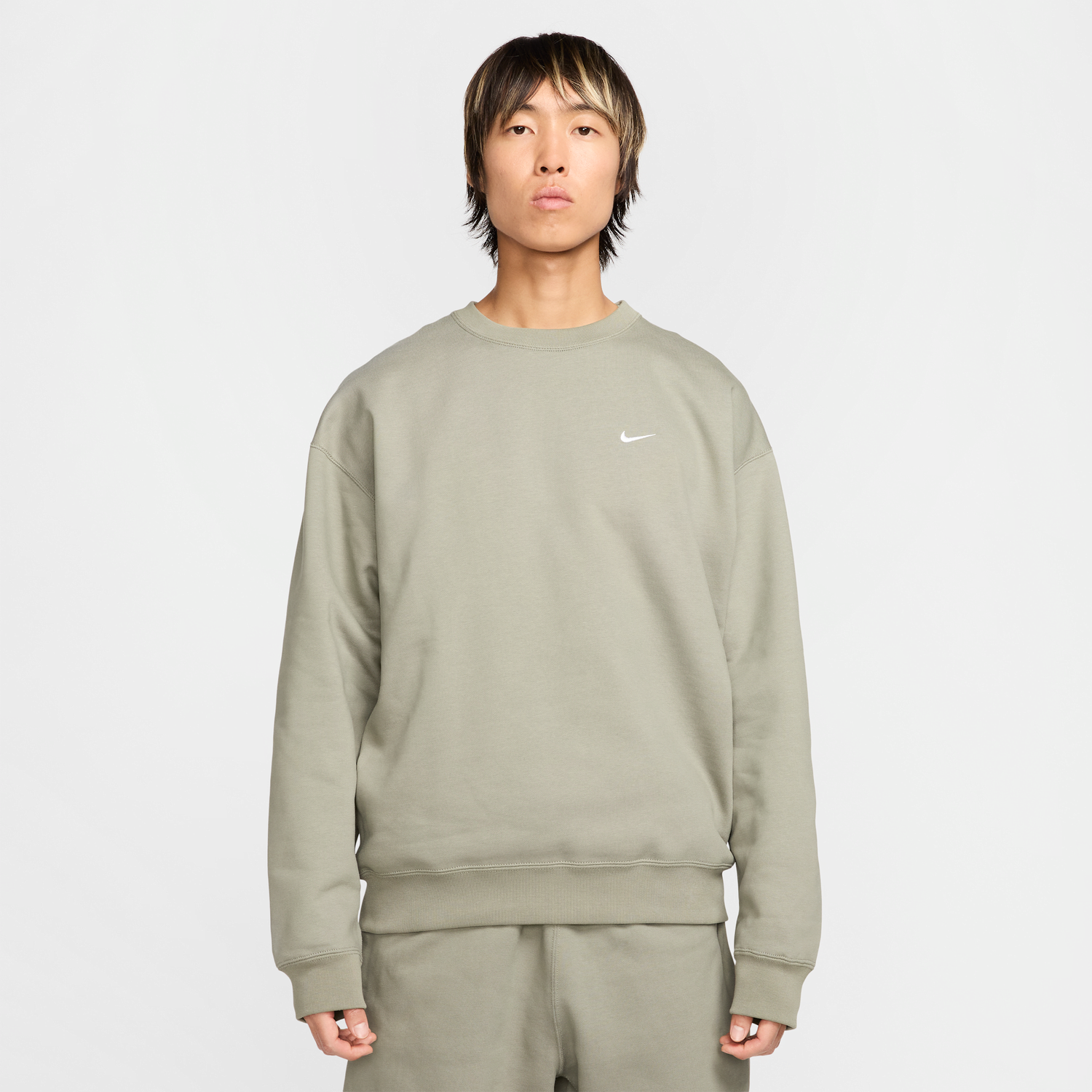 Пуловер Nike Solo Swoosh Fleece Crewneck Sweatshirt Зелено | DX1361-320, 0