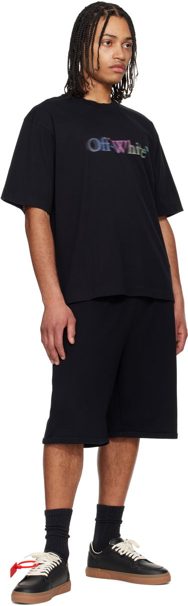 Къси панталони Off-White Off-White Spray Arrow Sweat Shorts Черно | OMCI013S25FLE0031001, 3