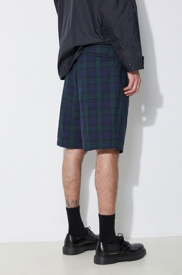 Къси панталони Engineered Garments Engineered Garments Sunset Plaid Shorts Синьо | OR268.ZT193, 2