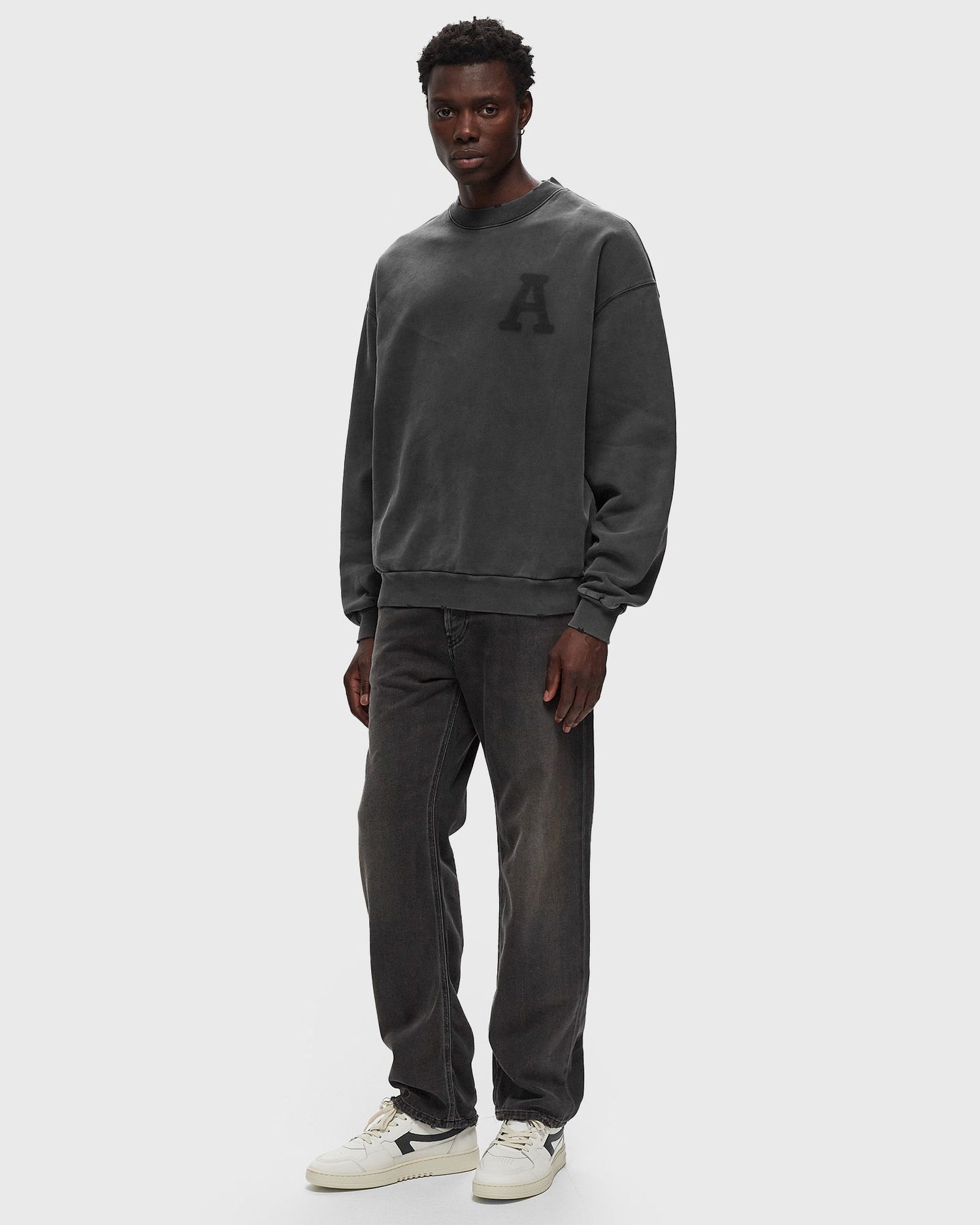 Суитчър AXEL ARIGATO State Distressed Sweatshirt Черно | A2420001, 1