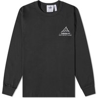 Суитчър adidas Originals Men's Long Adventure Volcano Черно | IJ0713, 1
