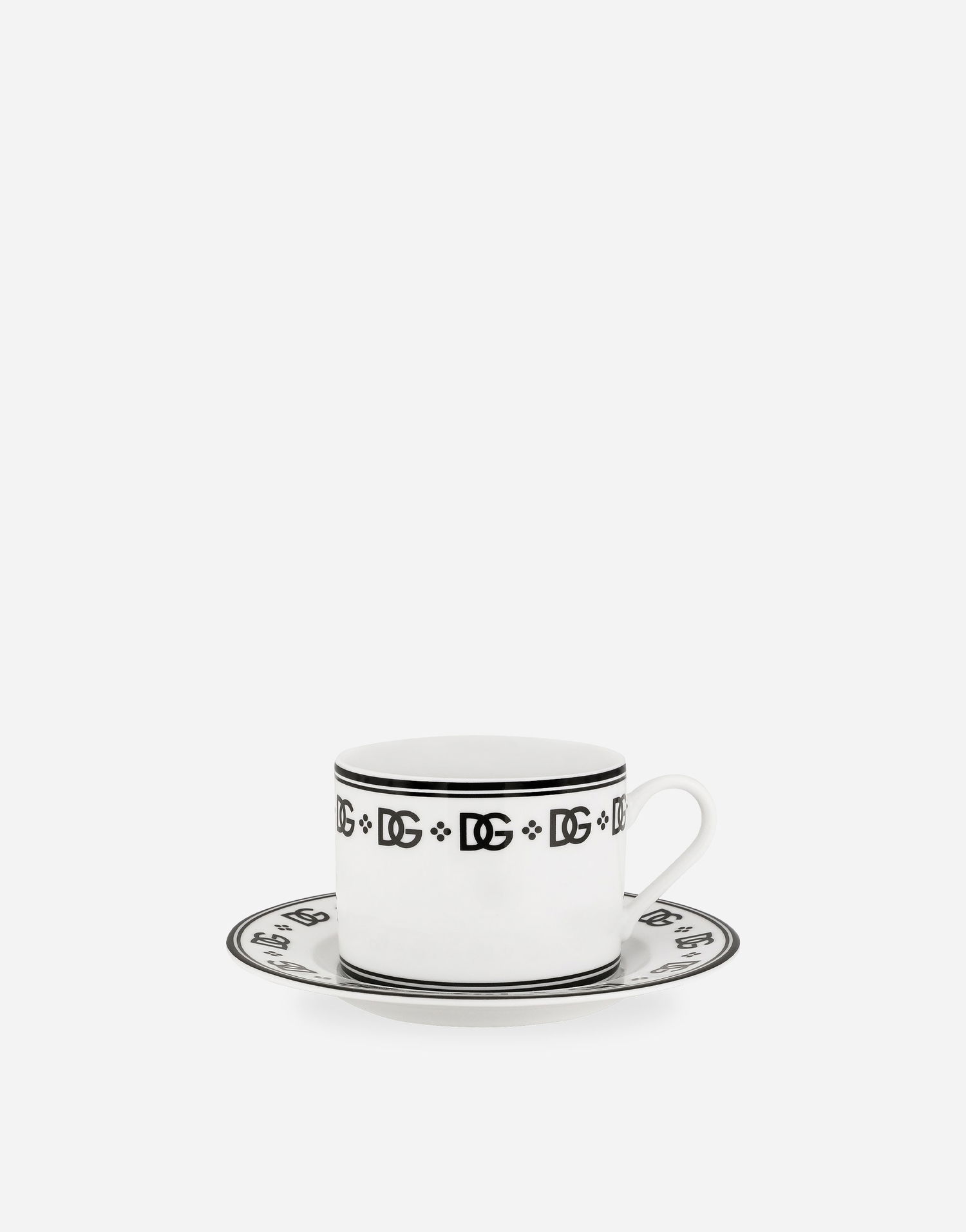 Домашен декор Dolce & Gabbana Dolce & Gabbana Tea Cup & Saucer Set Бяло | TC0S11TCALHU0082, 1